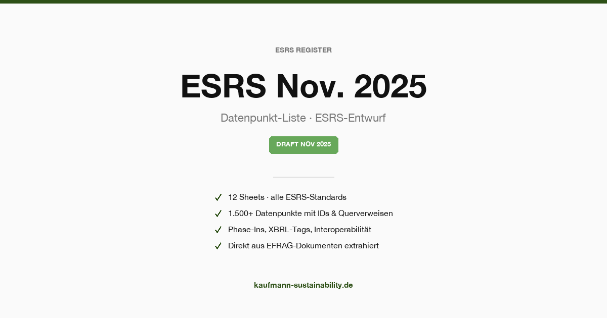 ESRS Nov. 2025 Register Vorschau
